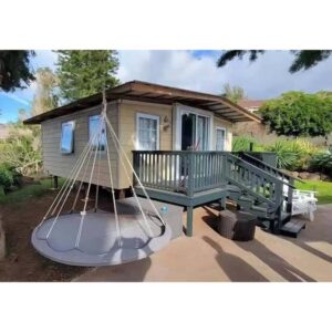 20ft/40ft Expandable Container 3 Bedroom Solar Modern Design Steel Sandwich Panel Prefab for Forest Use