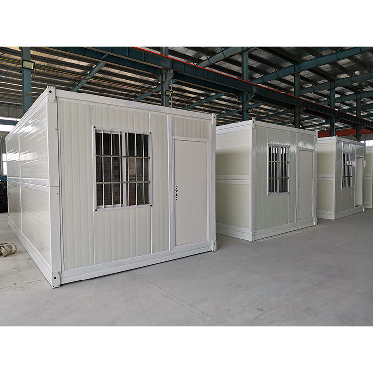 20ft Foldable 3-Room Prefab Folding Container House for Office Use Modern Design Breathable China