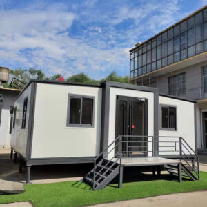 Custom Wood Grain 40 Ft Expandable Container House 20Ft Expandable Container Home Expandable Container