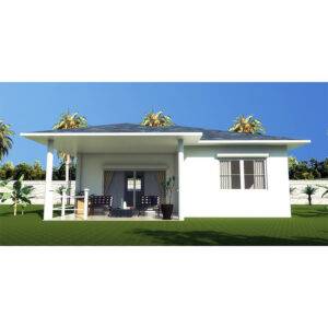 Different Types 120m2 4 Bedrooms EPS Cement Prefab House for Easy and Fast Build