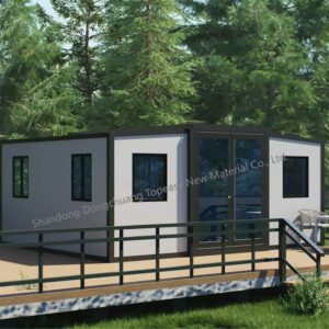 Fabricated 1set Prefabricated Expandable 2 Bedroom Extendable Container House 40 Foot