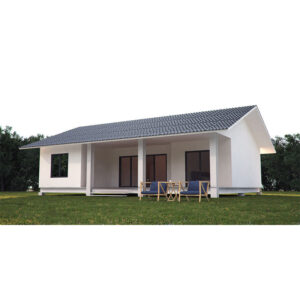 High Quality Fast Constructed Beautiful Modern Prefabricated Tiny House in Haiti