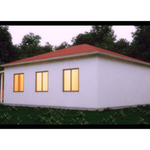 Hot Selling Two Story Green Prefab House Plans Modern Durable House Design