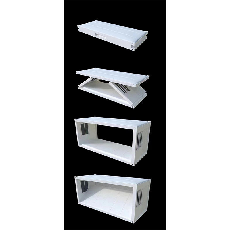 Japan Metal Office Building Modular Folding Container Portable Office Cabin Rooms - Image 4