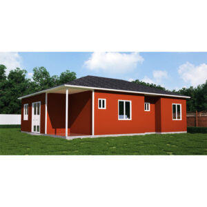 Multi Story Prefabricated Modern Villa Structure Warehouse Workshop Hanger Building with Galvanized Steel