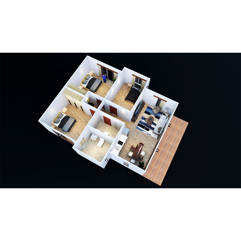 New Design Readymade Family House Building Construction Projects for Modular Cement Green Houses Modern Durable - Image 6